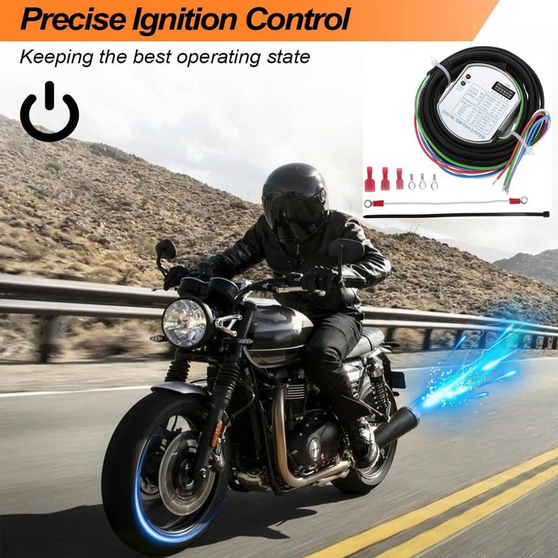 53-644 Programmable Single Fire Electronic Ignition Module for Harley Dyna