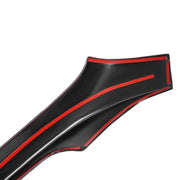 DURAFORCE Interior Door Armrest Cover Trim for Acura TSX 2009-2014 Gloss Black 4Pcs