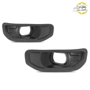 DURAFORCE Front Fog Light Lamp Bezel Kit for Ram 1500 2019-2024 Driver Passenger Side