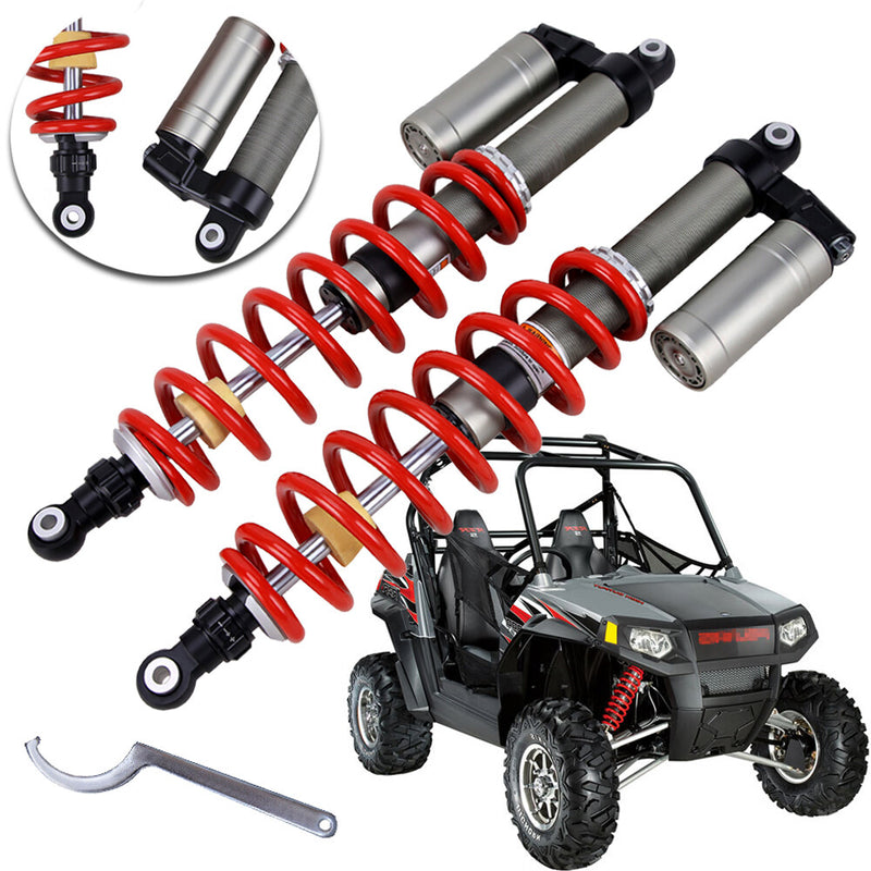 Adjustable Stage 4 Rear Air Shock Absorber for Polaris RZR S 800 60" 2009-14