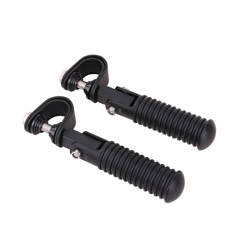 Foot Pegs 1" to 1-1/4" Highway Engine Guard Crash Bar for Harley Touring Kawasak