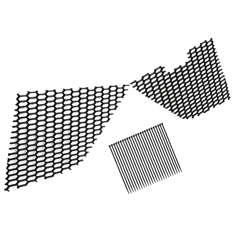 Front Radiator Grill Mesh Guard Insert Covers for Chevy Corvette C8 2020-2024