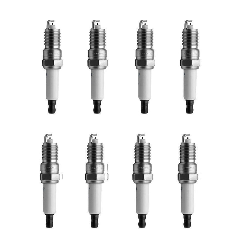8 Pack Square Ignition Coil and Spark Plug Wire for Chevy GMC 4.8L 5.3L 6.0L 8.1