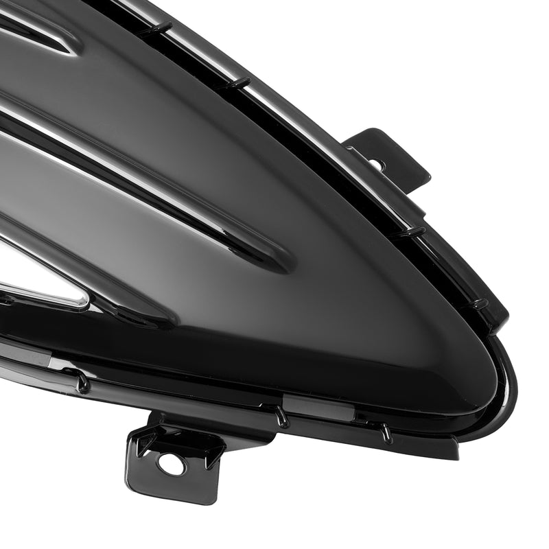 Passenger Side Front Chrome Fog Light Cover Bezel for Ford Edge 2019 2020-2024