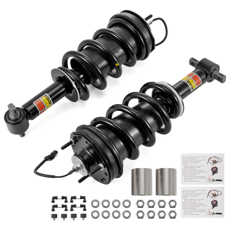 Front Rear Shock Strut for GMC Sierra 1500 Denali 2015-2018 Assys