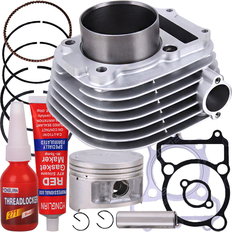 Cylinder Piston Gaskets Top End Rebuild Kit for Yamaha XT225 TTR225 TTR230 ATV