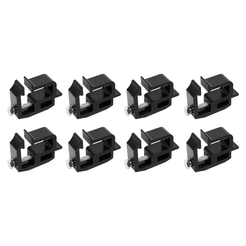 DURAFORCE Cap Topper Camper Shell Mounting Clamps Aluminum Truck Bed 8 Pieces