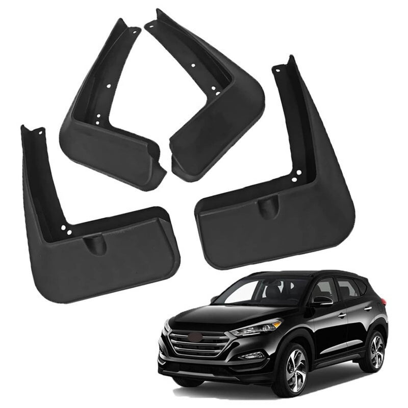 Mud Flaps Splash Guards Mudguards Front Rear for Hyundai Tucson 2016-2021