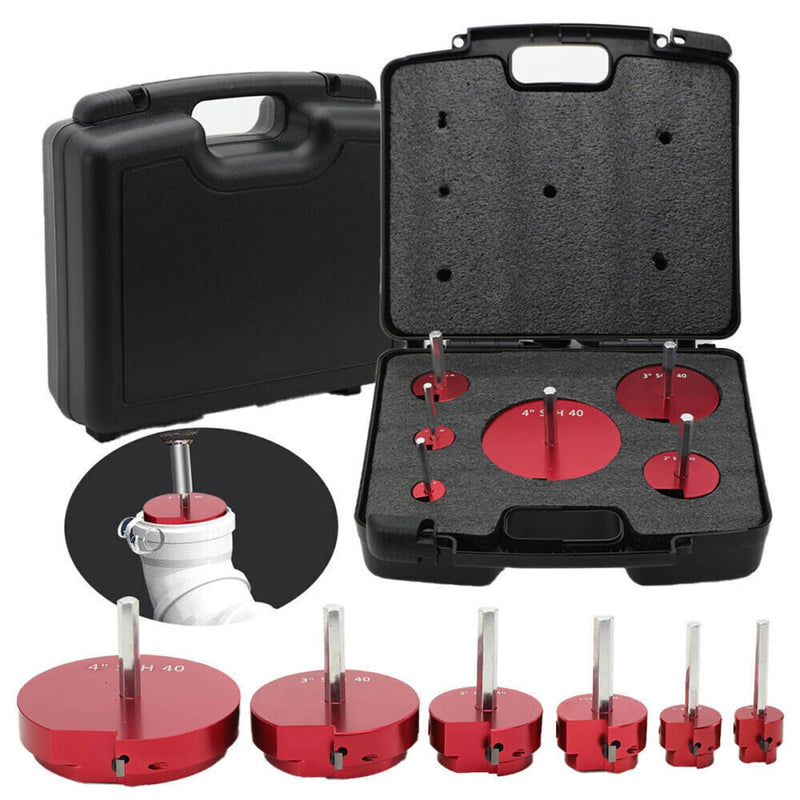 Reed Tool Clean Ream Extreme Plastic Pipe Fitting Reamer Kit 04529 PPRK6