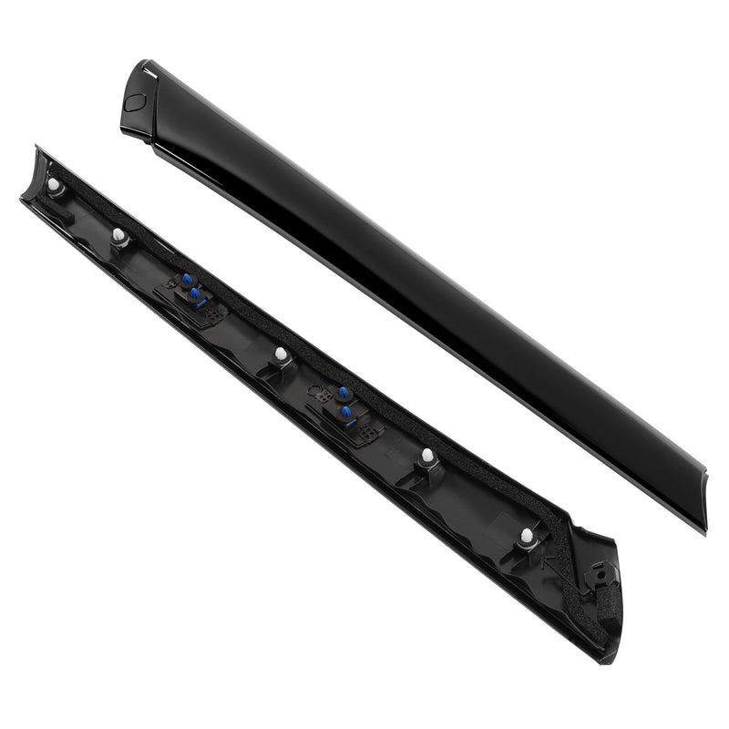 LH RH Exterior A-Pillar Windshield Molding Garnish for Kia Soul 2014-2019 2x