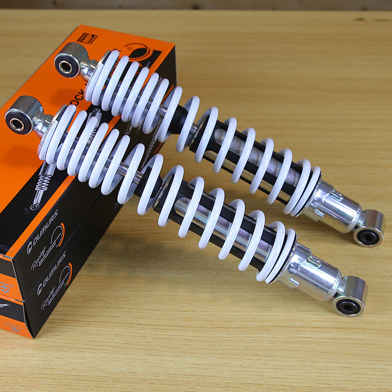 Front Shocks Absorber 1987-2006 for Yamaha Banshee YFZ350 Springs White 2x