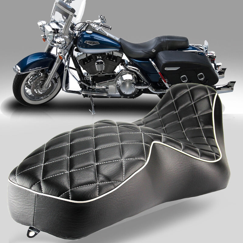 Driver Passenger Two-Up Seat for Harley Touring Road King 1997-2007