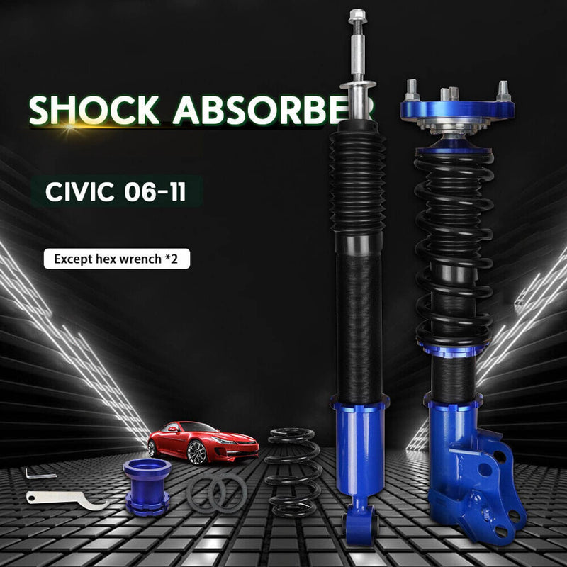Coilovers Suspension Kit for Honda Civic Adjustable Height Struts Shocks