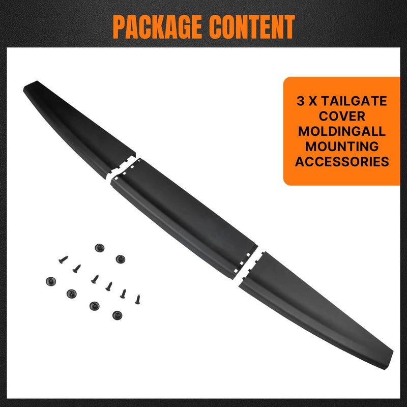 Tailgate Protector Top Cap Molding Cover Spoiler for Dodge Ram Classic 2019