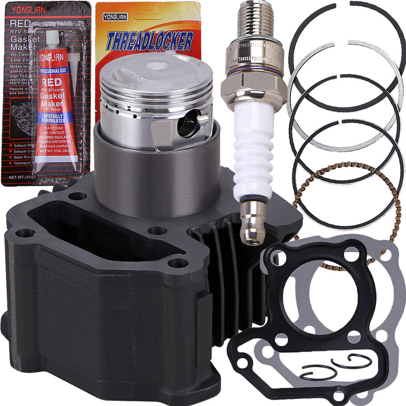 Top End Kit for Yamaha YFM80 Moto 4 Raptor Grizzly Badger 80 Cylinder Piston