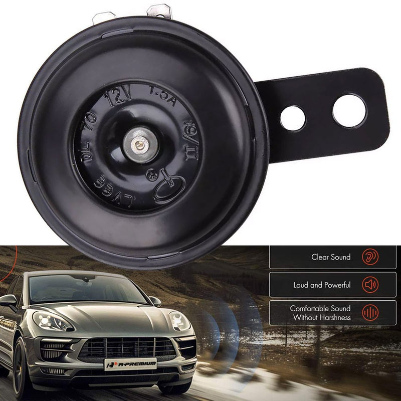 12V Waterproof Loud 105dB Horn for Motorcycle Car UTV ATV Boat Universal