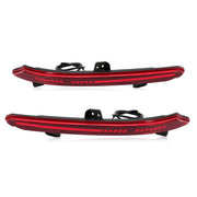 DURAFORCE Rear Bumper Lamp Red LED Reflector Tail Light for Honda Accord 2018 2019-2022