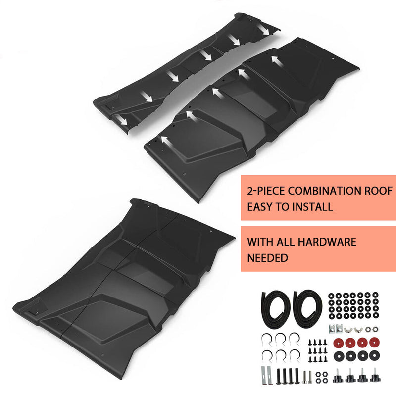 Hard Roof Combination Roof Top for Can Am Maverick X3 X RS Turbo 2017-2024