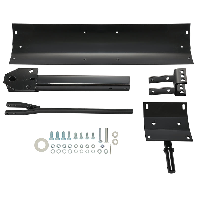 40'' Adjustable Sleeve Hitch Tow Behind Rear Scrape Blade for ATV UTV Tractor