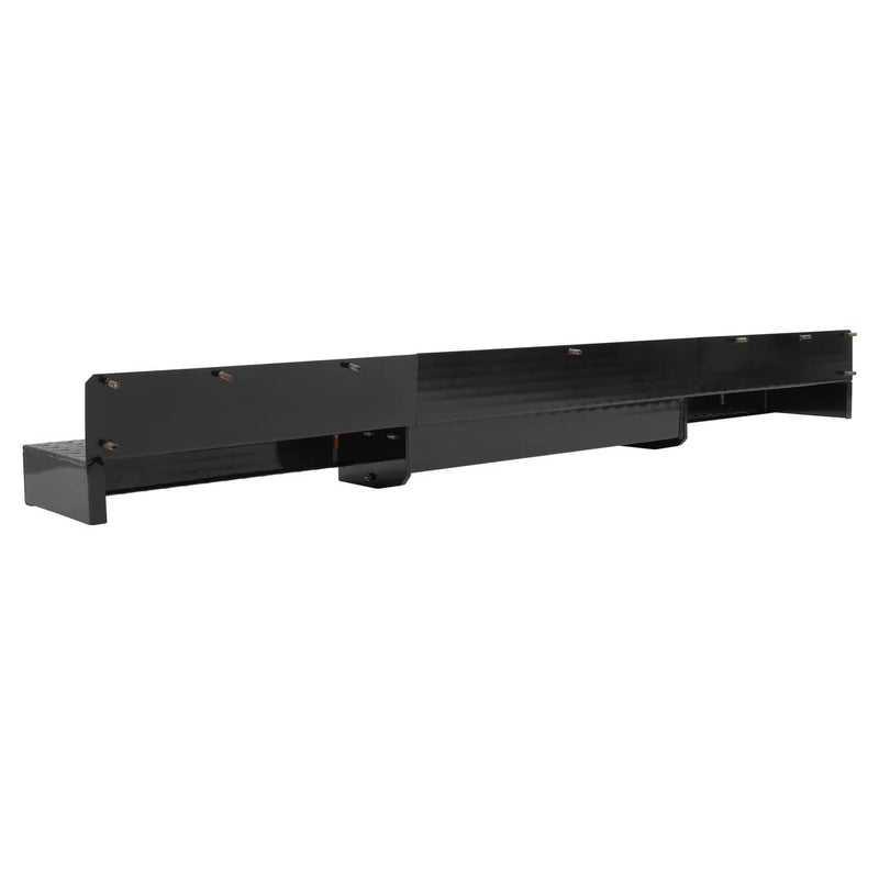 DURAFORCE Rear Step Bumper 83" Black Universal Screw-On for Enclosed Utility Body