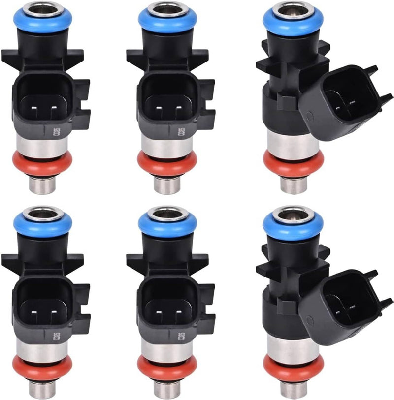 6x Fuel Injectors 0280158233 for 2011-2019 Chrysler Dodge Ram Jeep 3.6L V6