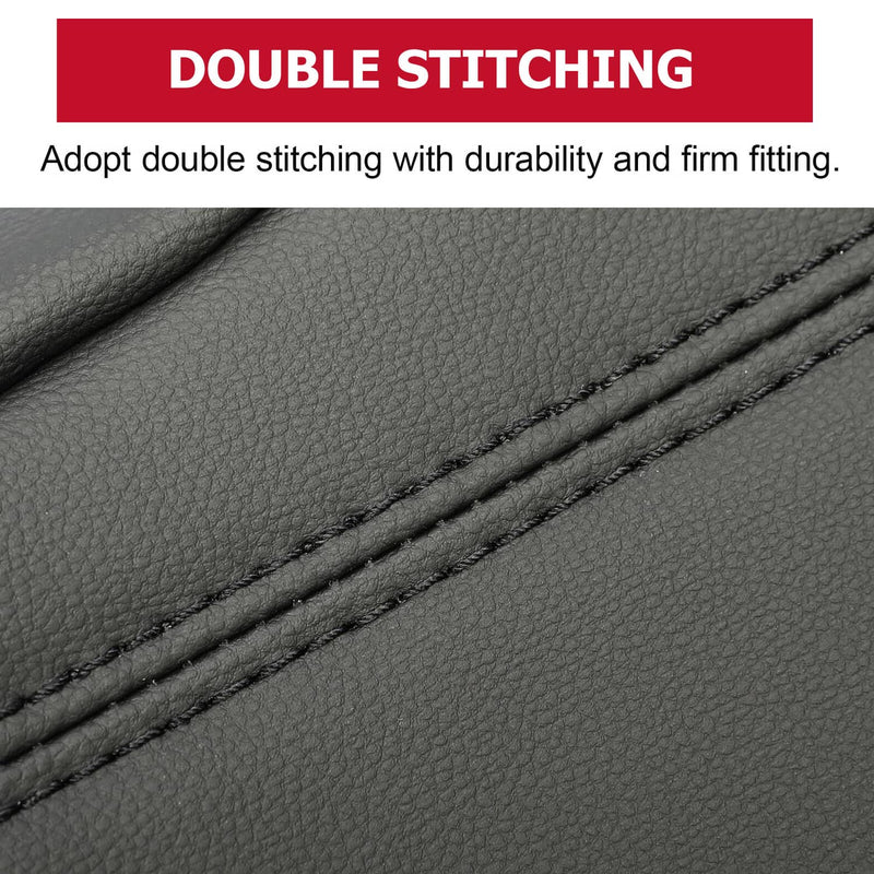 DURAFORCE Console Armrest Jump Seat Lid Cover for Silverado Tahoe Sierra 2007-2014