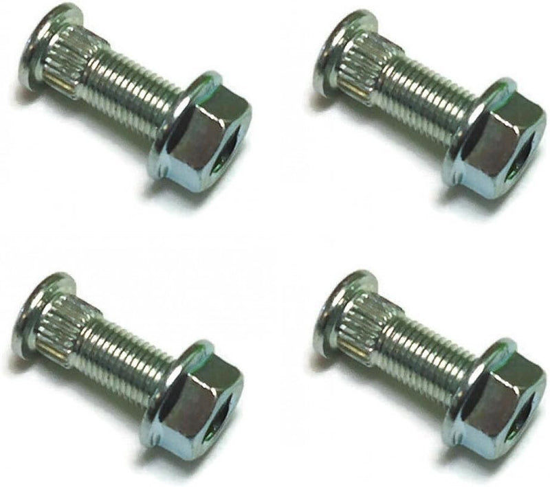 Wheel Studs and Lug Nuts for Polaris 2003 2011 Ranger and Sportsman ATV Set of 4