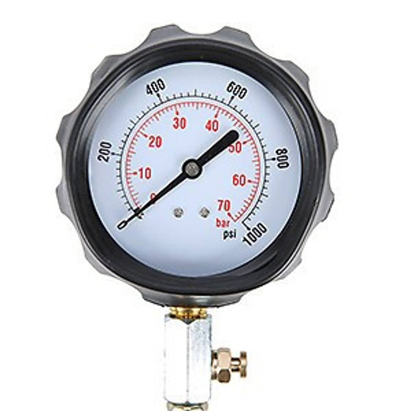 16 Pcs Diesel Engine Compression Gauge Tester Cylinder Pressure Test Tool Kit