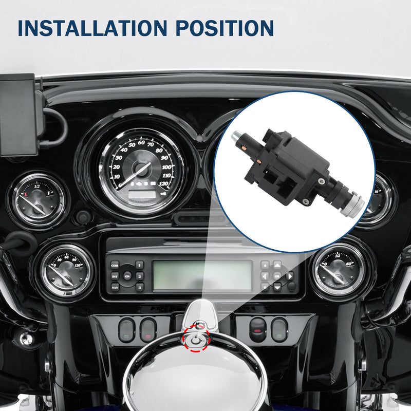 Ignition Switch Housing for Harley Cruiser Street Electra Road Glide 2006-2013