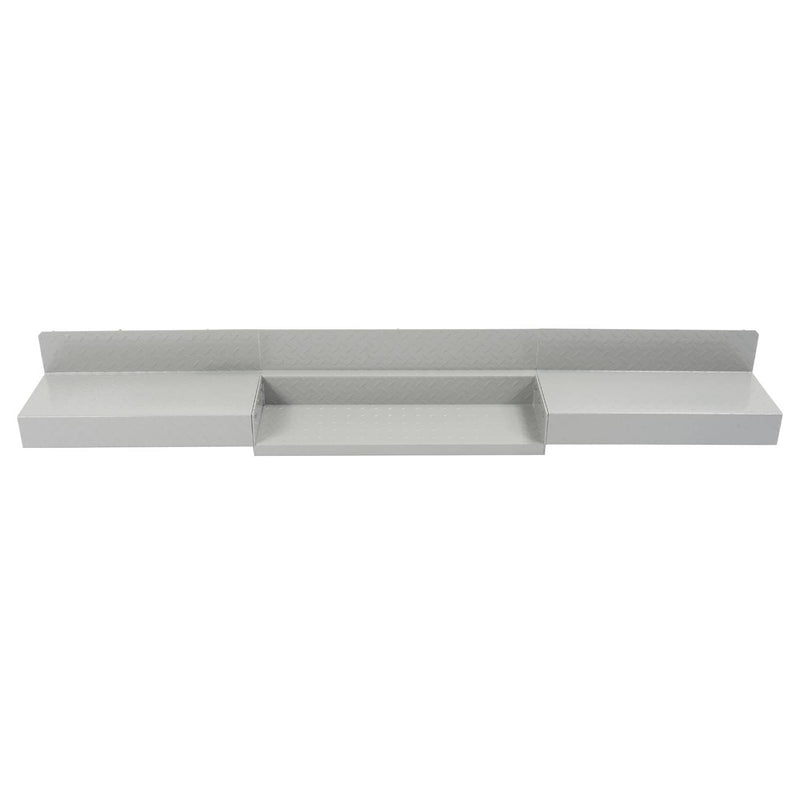 DURAFORCE Rear Step Bumper 83" Gray Universal Screw-On for Enclosed Utility Body