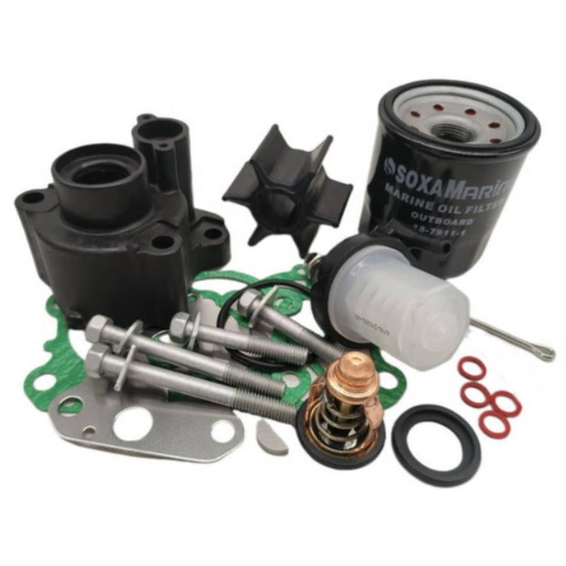 DURAFORCE Maintenance Service Kit for Yamaha 80HP 9I0HP F80A F100A Outboard With Filter