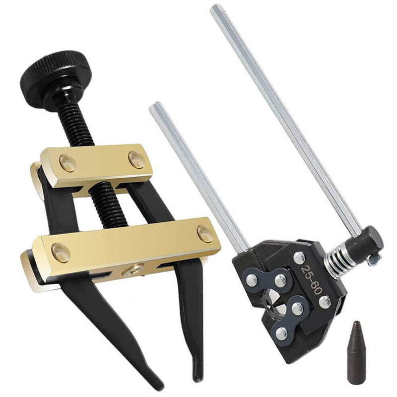 25-60 Chain Detacher Breaker Roller Chain Tool Kit for Motorcycle Go-Kart ATV