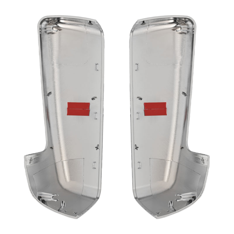 Chrome Replacement Mirror Cap Covers for Chevy Silverado 1500 2019-2024 Pickup