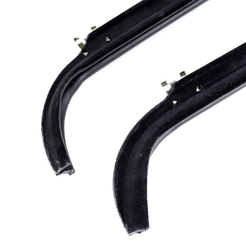 4PCS Door Window Seal Belt Weatherstrip Kit for Ford F150 F250 F350 1987-1997