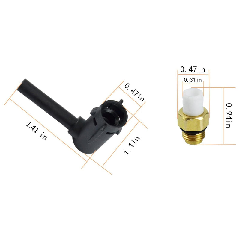 2x Pair Suspension Elbow Air Strut Repair Kit for Jeep Grand Cherokee 2011-2020