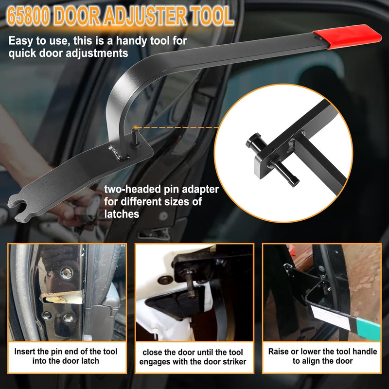 Universal Truck Door Adjustment Alignment Tool Autobody Work Hinge Replacement