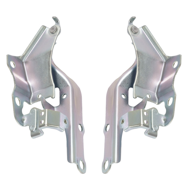 Silvery Hood Hinges for Toyota Tacoma 2016-2023 Left Right Pair Set