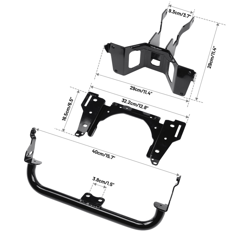 Headlight Fairing Windshield & Bracket for Harley Softail StreetBob 2018-Up
