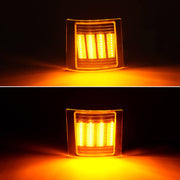 DURAFORCE Sequential Corner Side Marker Lights for Chevy C/K 1500 2500 3500 94-98 Set
