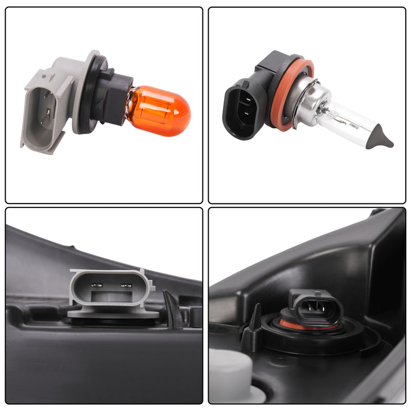Right Side Fog Light Turn Signal Lamp for Chevy Equinox 2018-2021 Bulbs