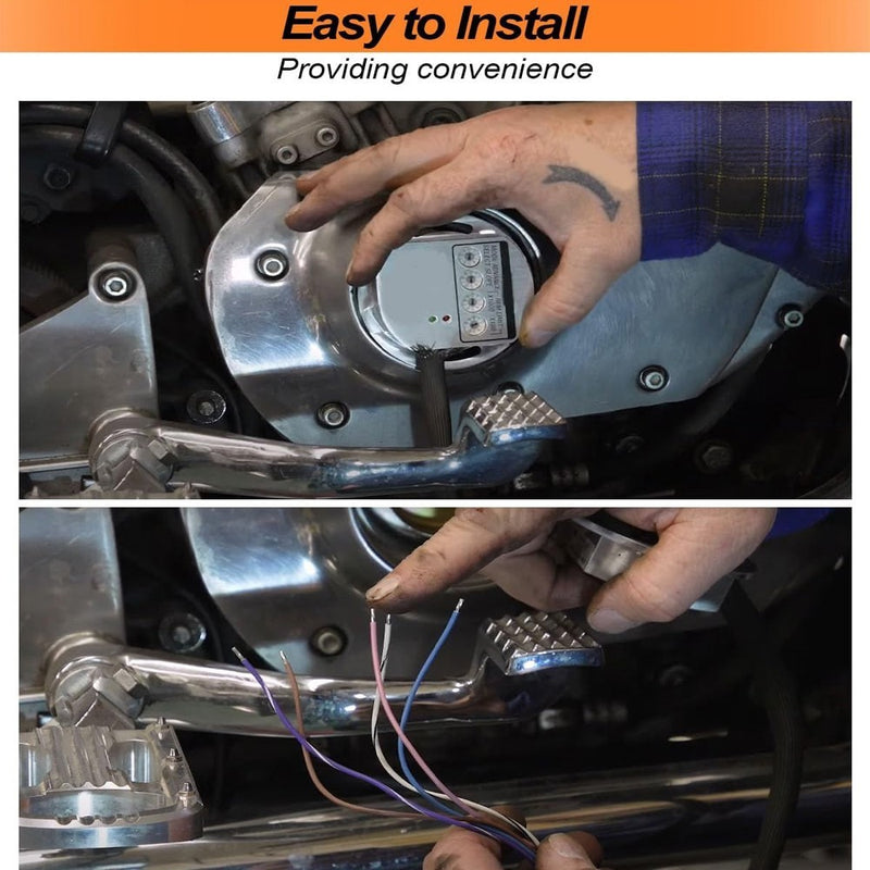 53-644 Programmable Single Fire Electronic Ignition Module for Harley Dyna