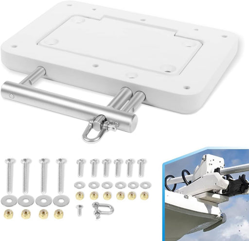 DURAFORCE 010-12832-61 Quick Release Bracket Plate for Garmin Force Kraken Trolling Motor