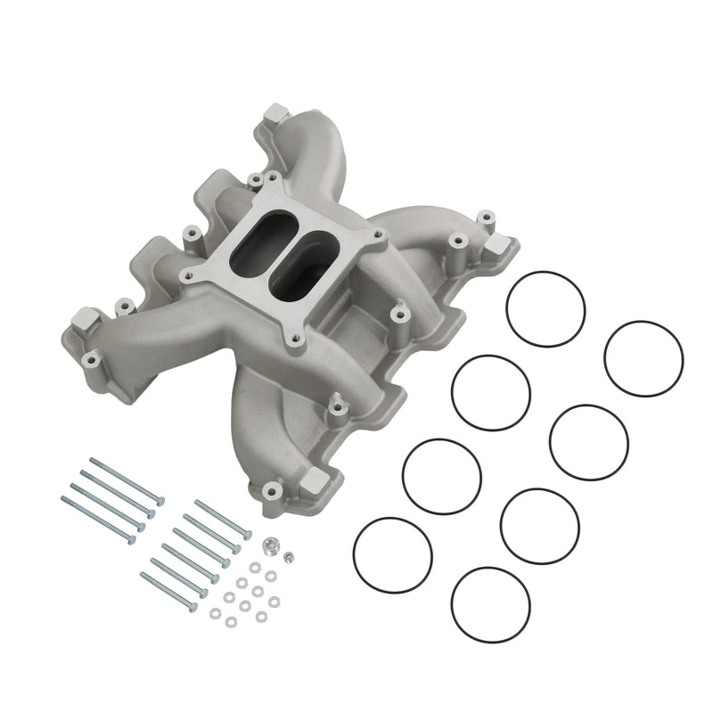 300-130 Dual Plane Mid-Rise Intake Manifold for GM LS1 LS2 LS6 Cathedral Port