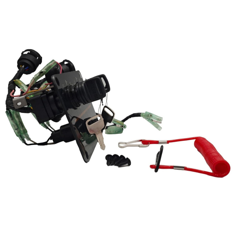 6K1-82570-08 Top Twin Dual Key Switch Assembly Panel for Yamaha 6K1-82570-13-00