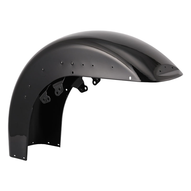 Vivid Black Front Fender for Harley Touring Street Glide Road Glide 2014-2024
