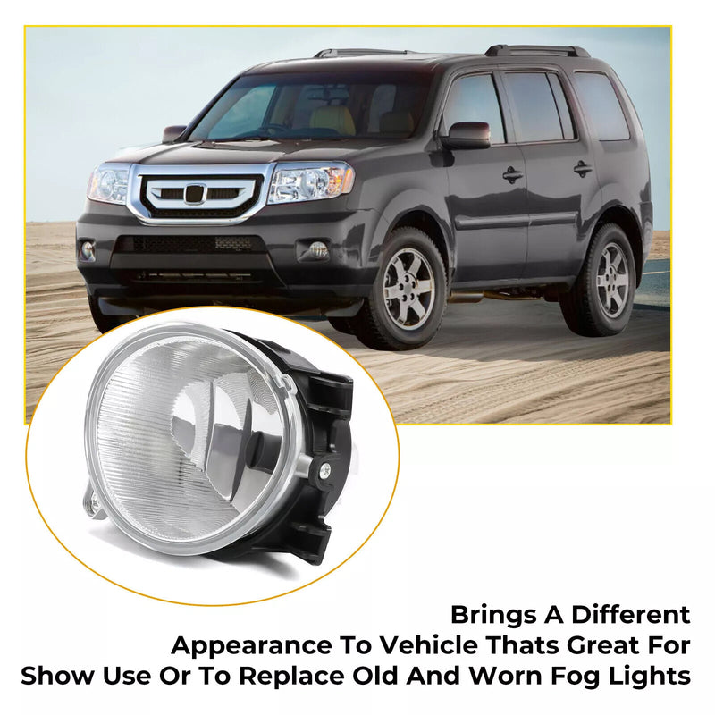 33951SZA305 Fog Driving Light Lamp Left Driver for Honda Pilot 2009-2011