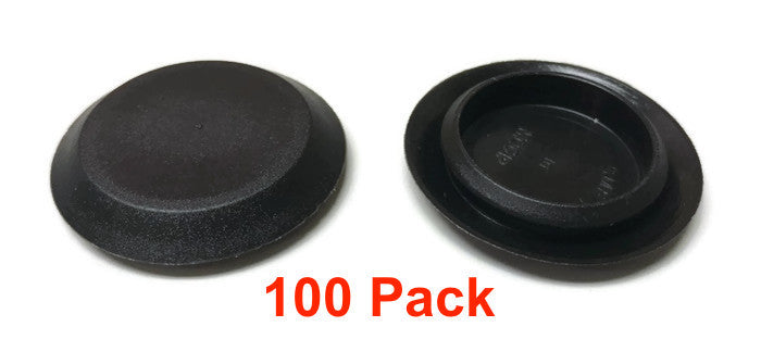 1 Inch Plastic Snap In Flush Mount Hole Plug for Sheet Metal Fit Fender 100