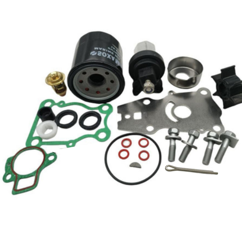 Maintenance Service Kit for Yamaha 4-Str F30A FT25F F40B Outboard w/Filter