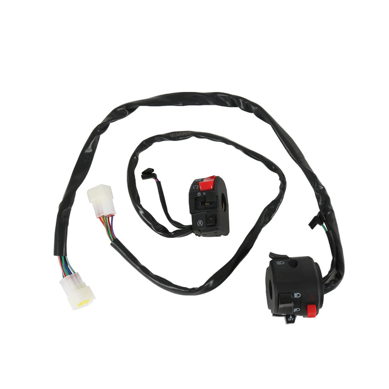 7/8" Handlebar Horn Turn Signal Fog Light Controller Switch for Motorcycle