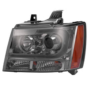 DURAFORCE Headlights for Avalanche Suburban Tahoe 2007-2014 LED Bar LH RH Projector